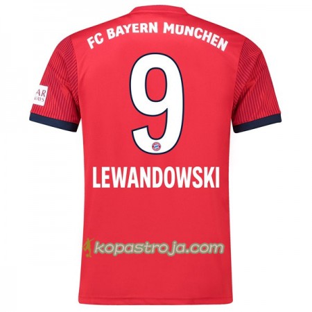 Billiga Fotbollströjor FC Bayern München Lewandowski 9 Hemma tröja 2018/19 Kortärmad